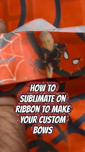 302 reactions · 18 shares | ✨ Sublimated Ribbon + Designer Bow...