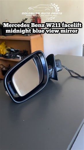 Drive with confidence using genuine Mercedes-Benz W211 facelift mirror, clean, tested, and ready to install. OEM quality • Perfect fit • Clear visibility for your E-Class 📍 Midrand | 📞 062 670 0890 #GoldburgAutoParts #MercedesParts #W211 #EClass #SideMirror #ViewMirror #MercedesBenz #BodyParts #AutoPartsSA #CarParts #Goldburg #QualityYouCanTrust | Goldburg Auto Parts