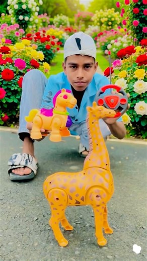 small donkey Vs Rc remote control giraffe unboxing 🥰￼￼