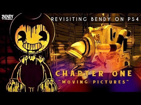 Revisiting Bendy & the Ink Machine on PS4 (BATIM Chapter 1 PS4 - ALL SECRETS!)