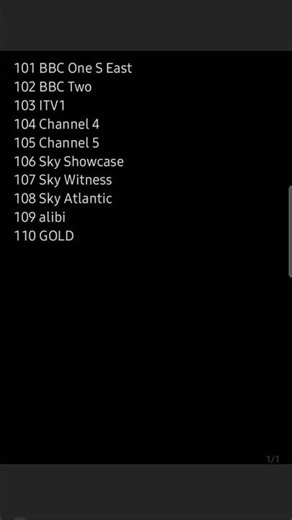 Evolution of Sky Page 1 SD EPG 2000-2025