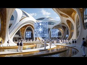 ⭐Modern Life Ai,AI Generated FUTURE CITY 3100 | Ultra Realistic Sci-Fi Megapolis 8K Cinematic Tour🤯