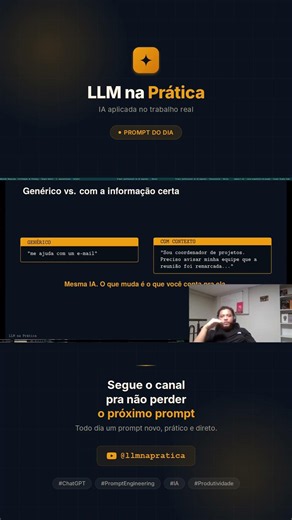 E-mail profissional pronto em 10 segundos com esse prompt