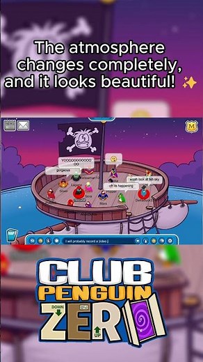 DAY & NIGHT CYCLE IS LIVE ⏰🌙| CLUB PENGUIN ZERO #ClubPenguinZero #CPZero #ClubPenguin #Shorts