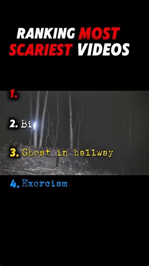 Ranking scary videos #shorts
