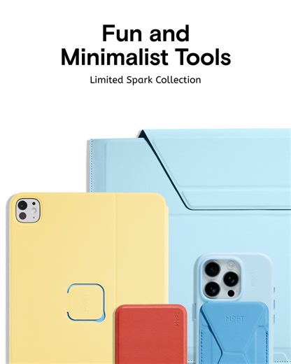 MOFT Global | Introducing the MOFT Spark Collection — the most fun and minimalist tools you’ll ever use. Spark from anywhere. Spark your style. Reignite... | Instagram