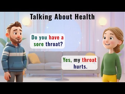 ✅ Basic English Speaking Practice | Talking About Health | English Listening and Speaking Practice
