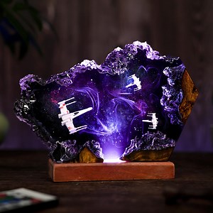 Custom Space Galaxy Lamp, Galaxy Night Light, Handmade Lamp, Unique Gift, Gift for Boyfriend, Christmas Gift, Personalization Gift - Etsy