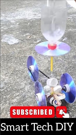 DIY Water Powered Car | Simple Science Project | Water Turbine Model🤯