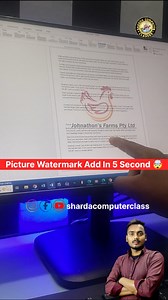 210K views · 1.3K reactions | Picture Watermark in MS Word Tutorial. | Aniket Kumar | Facebook