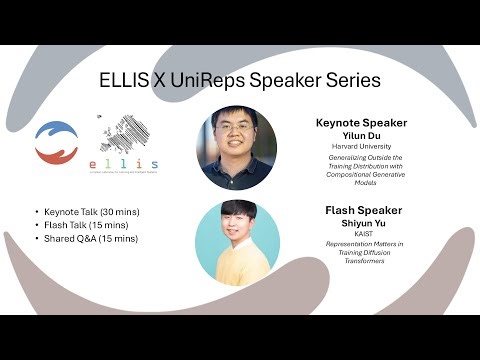 ELLISxUniReps 8th Session (November 18th) - with Y. Du and S. Yu