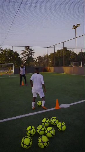 If you’re a footballer, you know how fun shooting practice is but if you want to score, you have to hit the target. #targetchallenge #elite1on1