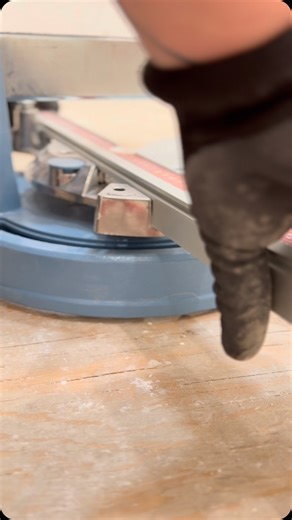 @blackwalnutflooringco | Is there anything better than that new tool feeling?! 🤤 The sigma push manual tile cutter serie 4 “Nex” 37-3/8” from @sigmaitalia.official... | Instagram