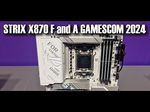 ROG Strix X870 F and Asus X870 A
