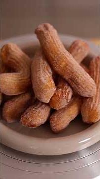 Churros with a chocolate dip