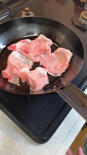 手軽に使う 鉄フライパン #鉄フライパン
