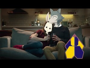 Beastars Memes that Legosi watches with Haru