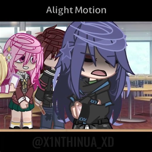 Blueberry beef 🥀 || KREW YHS - #gacha #krew #animation #yanderehighschool #krewgacha #trend