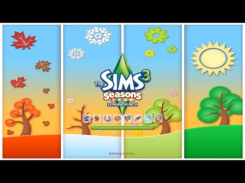 The Sims 3 Seasons - Loading Screen Full HD (Version 16.0.136.019001)