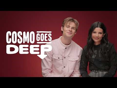 Nikki Rodriguez & Noah LaLonde Talk TikToks, Zodiac Signs & Walter Boys Hot Takes | Cosmo Goes Deep