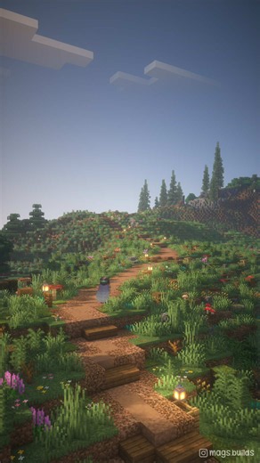 Minecraft custom forest build timelapse — huge survival forest floor