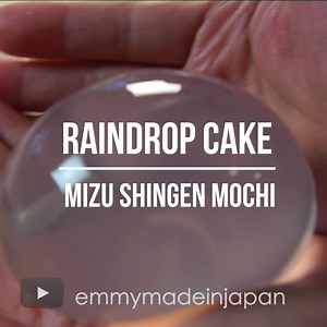Here's how to make a raindrop cake at home http://bit.ly/1SBVFy7. | Emmymade