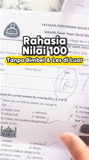 The Secret to Getting Perfect Scores Without Tutoring - Elementary Daily Quiz Book for Grades 1-6...