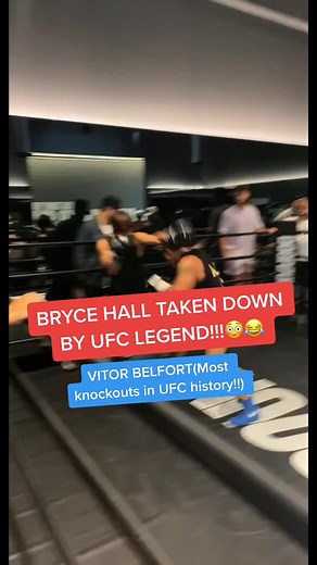 @Bryce Hall just boxed and wrestled #vitorbelfort!! HE HAS THE MOST KNOCKOUTS IN #UFC HISTORY!!! #foryou #brycehall