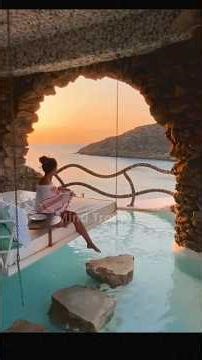The Most Unique Hotel in the World with Private Pools #travel #shorts