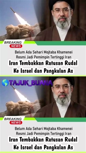 Ngeri! Belum genap 24 jam setelah Majelis Pakar secara resmi mengumumkan penunjukan Ayatollah Mojtaba Khamenei sebagai Pemimpin Tertinggi (Rahbar) Iran yang ketiga, eskalasi militer besar-besaran langsung pecah di kawasan Timur Tengah. Pada Senin (9/3/2026), Iran meluncurkan ratusan rudal balistik dan pesawat nirawak (drone) yang menargetkan wilayah Israel serta sejumlah pangkalan militer Amerika Serikat di negara-negara tetangga. Langkah agresif ini dinilai banyak analis sebagai upaya penegasan