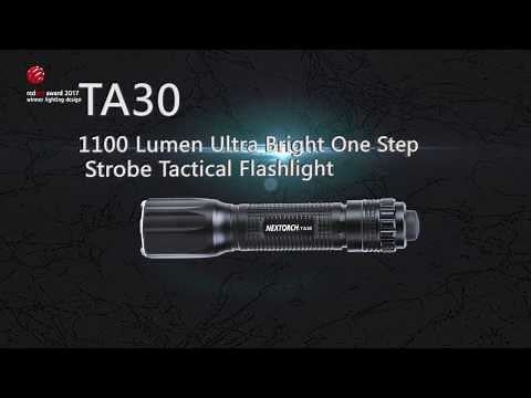 NEXTORCH TA30 One Step Strobe Tactical Flashlight