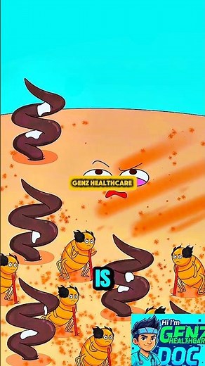 How Doctors Treat Pubic Lice? #animation #science #shorts
