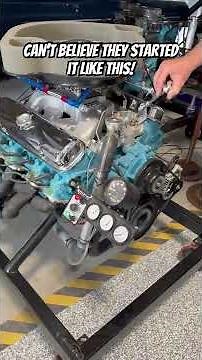 Mind Blowing Engine Start Up! 🤯