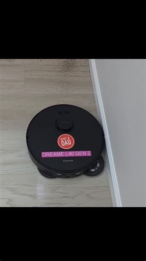 Just A Dad | new Dreame L40 Gen 2 robot vacuum and mop. this is a review of its corner cleaning capabilities.It has a mop pad that it can extend up... | Instagram
