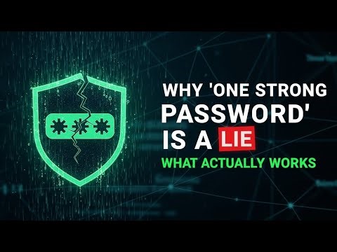 Why “One Strong Password” Is a Lie | What Actually Works