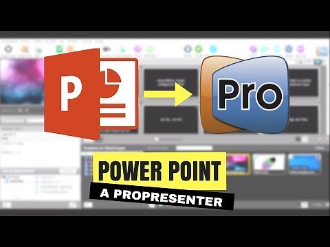 Importar de Power Point a Propresenter