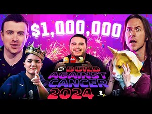 DrLupo and crew raise $1,000,000! (Build Against Cancer 2024)