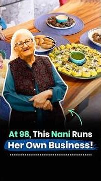 98 Year Old Nani Started her Food busniess | Nani’s Nashta