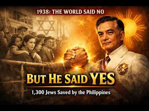 The Filipino President Who Saved 1,300 Jews from Hitler 🇵🇭 | The Asian Schindler History Forgot