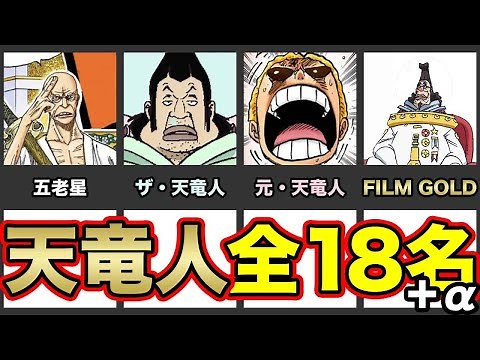 【だえ〜】天竜人(世界貴族)全１８名＋αまとめ【ワンピース】※完全版はブログで↓
