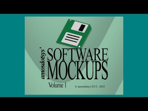 amosdotsys' Software Mockups Vol. 1