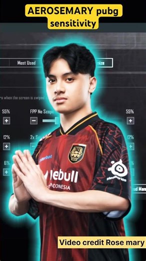 RosemaryFps Sensitivity & Control Update4.2 | rosemary pubg sensitivity BGMI,PUBG ​⁠