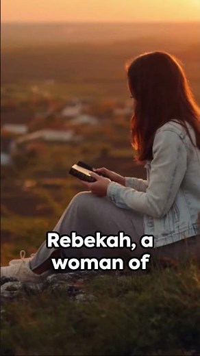 What happened to Isaac's wife Rebekah in the Bible