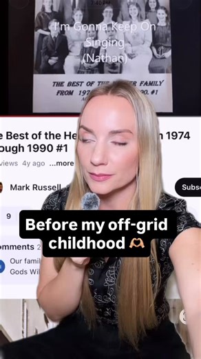 Before my dad bought land, went off grid, and gave us kids the ideal childhood, he was a singer!In honor of my dad’s birthday today, here is an old recording of my dad at age 18 back in 1981.The pics are of him in his touring and singing days and then his first days off grid, going into my off grid childhood.Wild note: as I was going through these old pics of my dad today, I saw him wearing gunny sacks and jackets with big tears in them from the days when he first moved to Minnesota (he was orig