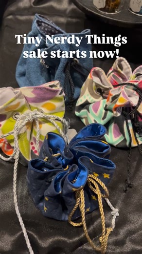 Tiny Nerdy Things on Instagram: "Hey everyone! If you’re looking to get some gifts for your nerdy friends and support a small business, look no further! #tinynerdythings #dice #dnddice #dicesale #shopsmall #smallbusinesssaturday #nerdygifts"