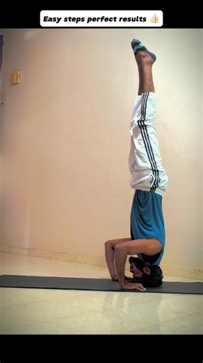 Learn Headstand in EASY Steps – Anyone Can Do This ✅ #tutorial #motivation #fitness #calisthenics