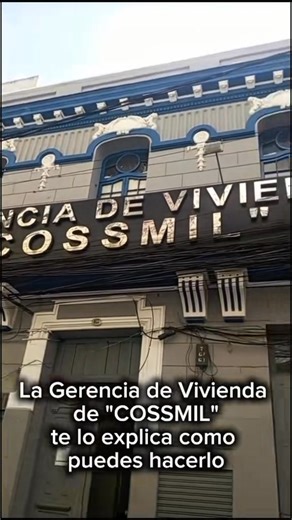 Nosotros te ayudamos 🏡 La Gerencia de Vivienda de “COSSMIL” te explica cómo hacerlo. #COSSMIL #CossmilConfiable #CossmilContigo | COSSMIL Corporación del Seguro Social Militar