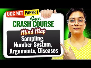 UGC NET Paper 1 | Sampling, Number System, Arguments, Diseases | Aditi Mam