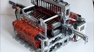 LEGO Mindstorms NXT Loom Machine