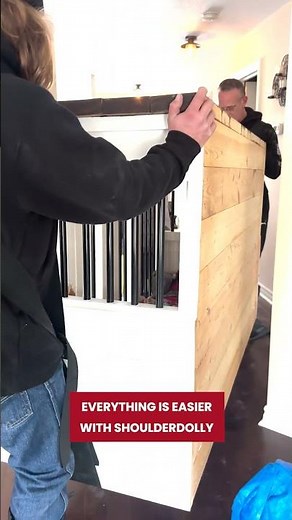 Use ShoulderDolly Lifting Straps to Navigate Tight Spaces with Ease!